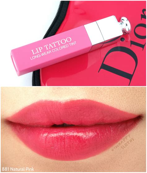 dior addict lip tattoo litchi|Dior Addict lip tint swatches.